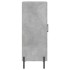 Aparador de madera contrachapada gris hormigón 34,5x34x90
