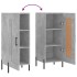 Aparador de madera contrachapada gris hormigón 34,5x34x90
