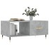 Mesa de centro madera contrachapada gris hormigón 90x50x40