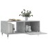 Mesa de centro madera contrachapada gris hormigón 90x50x40