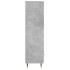 Aparador alto madera de ingeniería gris hormigón 69,5x31x115