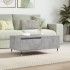 Mesa de centro madera contrachapada gris hormigón 90x50x36,5