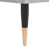 Aparador de madera de ingeniería gris hormigón 69,5x34x90
