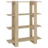 Estantería/divisor espacios color roble Sonoma 100x30x123,5
