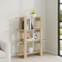 Estantería/divisor espacios color roble Sonoma 100x30x123,5