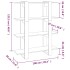 Estantería/divisor espacios color roble Sonoma 100x30x123,5