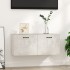 Armario de pared madera ingeniería gris hormigón 80x36,5x35