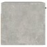 Armario de pared madera ingeniería gris hormigón 80x36,5x35