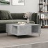 Mesa de centro madera contrachapada gris hormigón 80x80x36,5