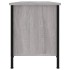 Mueble para TV madera contrachapada gris Sonoma 102x35x45