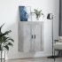 Armario de pared madera ingeniería gris hormigón 69,5x34x90