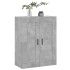 Armario de pared madera ingeniería gris hormigón 69,5x34x90