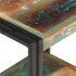 Mesa auxiliar de madera maciza reciclada 40x30x40