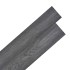 Lamas para suelo autoadhesivas PVC negro y blanco 5,21 m² 2