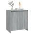Aparador de madera contrachapada gris Sonoma 70x41x75