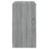 Aparador de madera contrachapada gris Sonoma 70x41x75