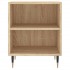 Mesitas noche 2 uds madera ingeniería roble Sonoma 40x30x50