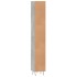 Armario de baño madera contrachapada gris hormigón 30x30x190