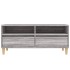 Mueble de TV madera contrachapada gris Sonoma 100x34,5x44,5