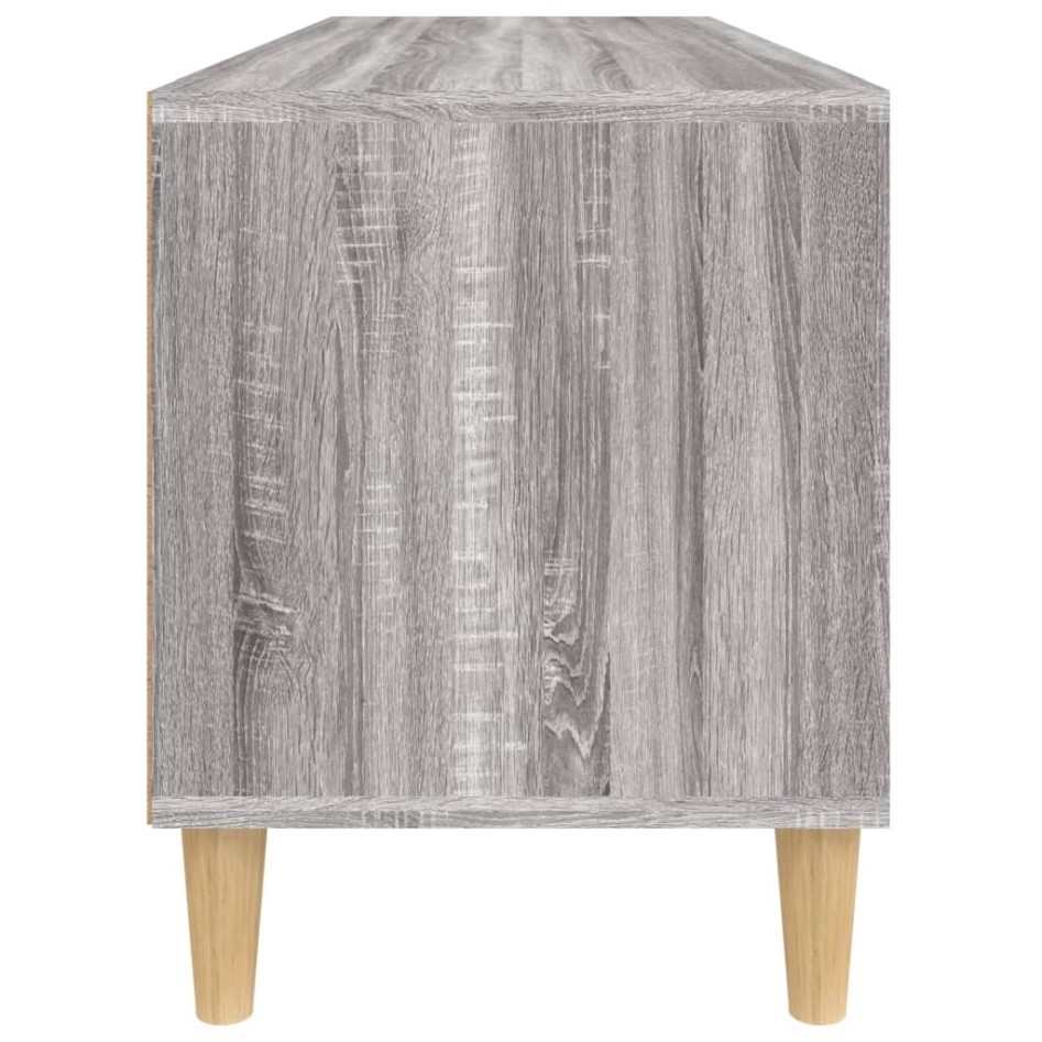 Mueble de TV madera contrachapada gris Sonoma 100x34,5x44,5
