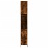 Armario de baño madera contrachapada roble ahumado 30x30x190