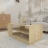 Mesa de centro madera de ingeniería roble Sonoma 102x55x43