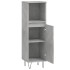 Armario de baño madera contrachapada gris hormigón 30x30x100