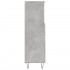 Armario de baño madera contrachapada gris hormigón 30x30x100