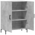 Aparador de madera de ingeniería gris hormigón 69,5x34x90