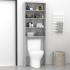 Armario de lavadora gris Sonoma 64x24x190