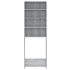 Armario de lavadora gris Sonoma 64x24x190