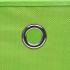 Cajas de almacenaje 10 uds tela verde 32x32x32