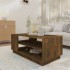 Mesa de centro madera de ingeniería roble ahumado 102x55x43