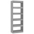 Estantería/divisor madera ingeniería gris Sonoma 60x30x166