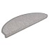 Alfombrillas autoadhesivas sisal 15 uds platina 65x21x4