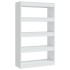 Estantería/divisor madera de ingeniería blanco 80x30x135
