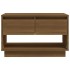 Mueble de TV de madera de ingeniería marrón roble 70x41x44