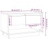 Mueble de TV de madera de ingeniería marrón roble 70x41x44