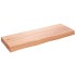 Estante pared madera roble tratada marrón claro 80x30x(2-6)