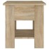 Mesa de centro madera de ingeniería roble Sonoma 40x40x42