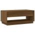 Mesa de centro madera de ingeniería marrón roble 102,5x55x44