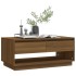 Mesa de centro madera de ingeniería marrón roble 102,5x55x44