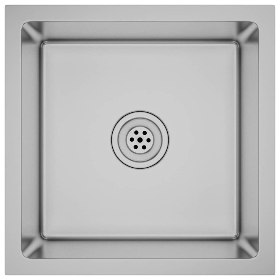 Fregadero de cocina hecho a mano acero