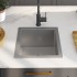 Fregadero de cocina hecho a mano acero