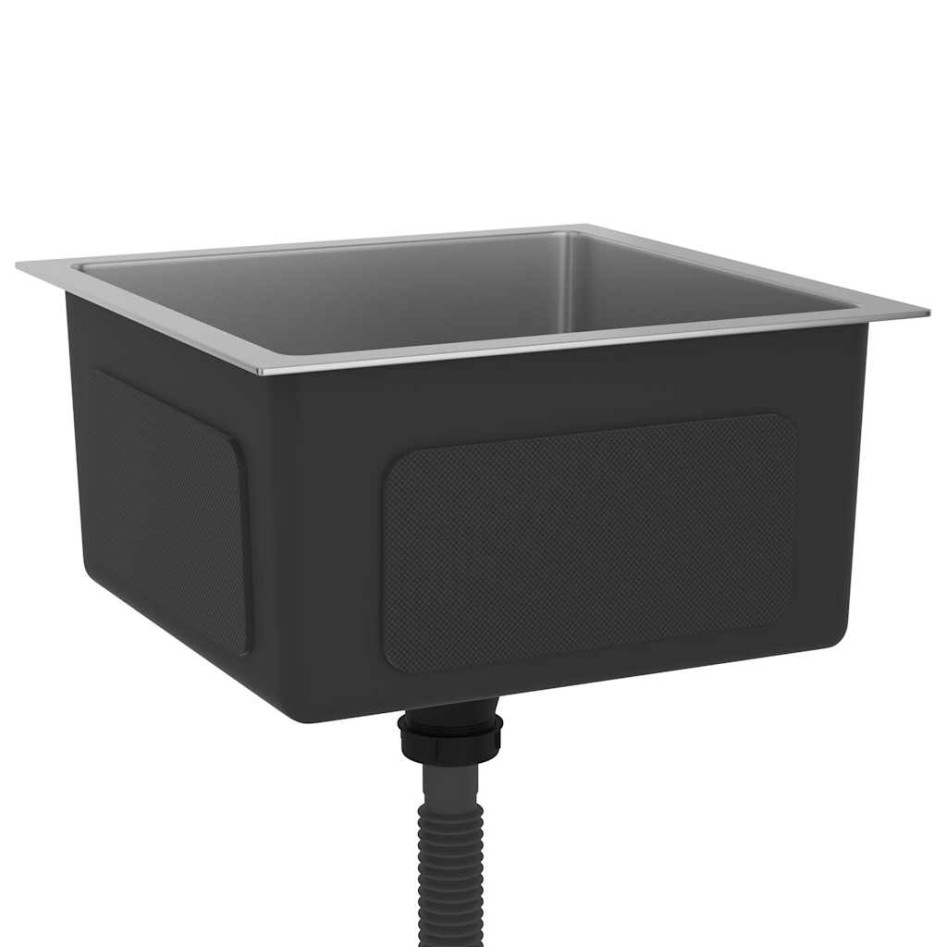 Fregadero de cocina hecho a mano acero