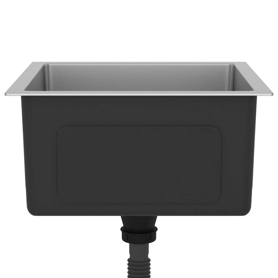 Fregadero de cocina hecho a mano acero