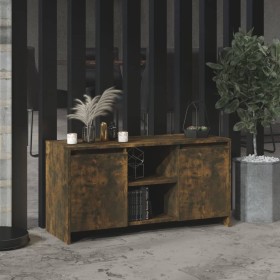 Mueble de TV madera de ingeniería roble ahumado