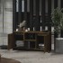 Mueble de TV madera de ingeniería roble ahumado