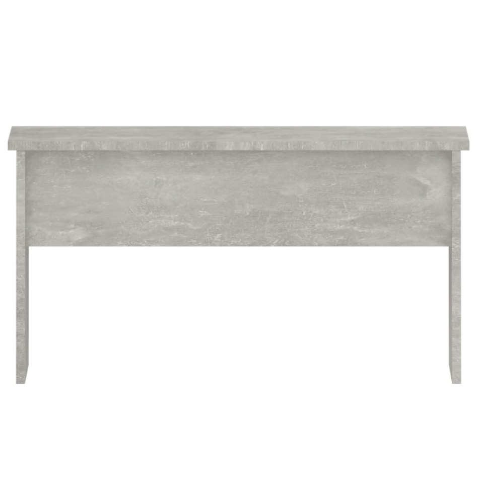 Mesa de centro madera ingeniería gris hormigón 80x50,5x41,5