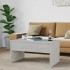 Mesa de centro madera ingeniería gris hormigón 80x50,5x41,5